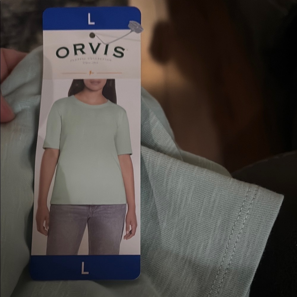 Orvis Mint Green Casual Tee